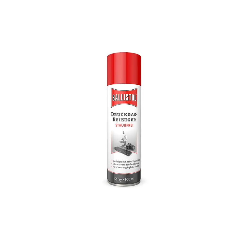 BALLISTOL Druckgas-Reiniger Staubfrei 300 ml Nur Für Kurze Zeit