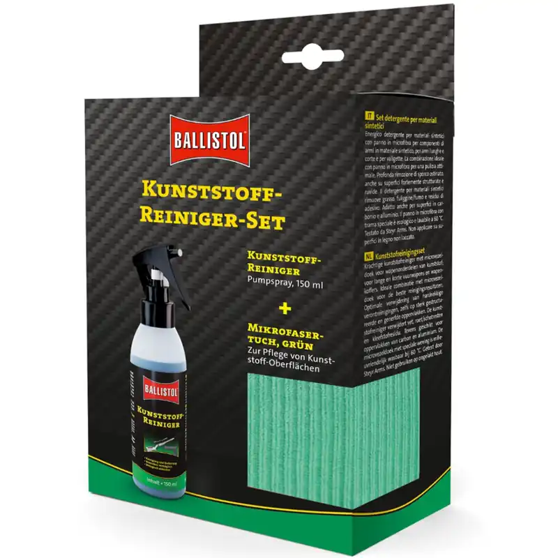 BALLISTOL Kunststoffreiniger-Set mit Mikrofasertuch Top-Angebot