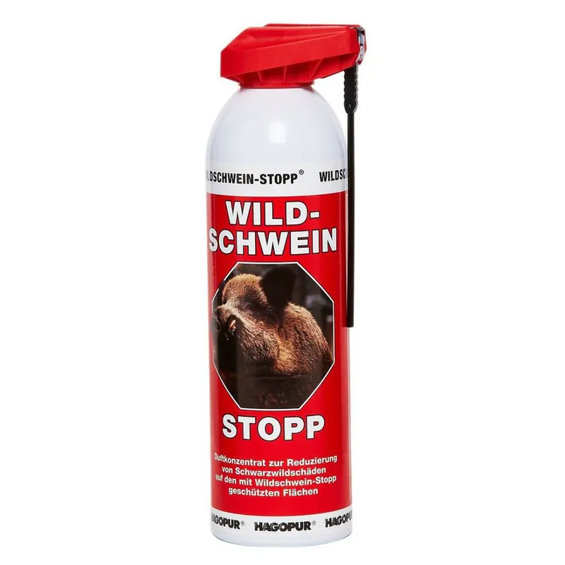 Sichere Zahlung Hagopur Wildschwein-Stopp rot - 500 ml Spraydose