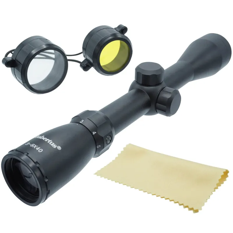 Zertifiziert Hubertus Zielfernrohr 3–9 × 40 mit Absehen .30-30