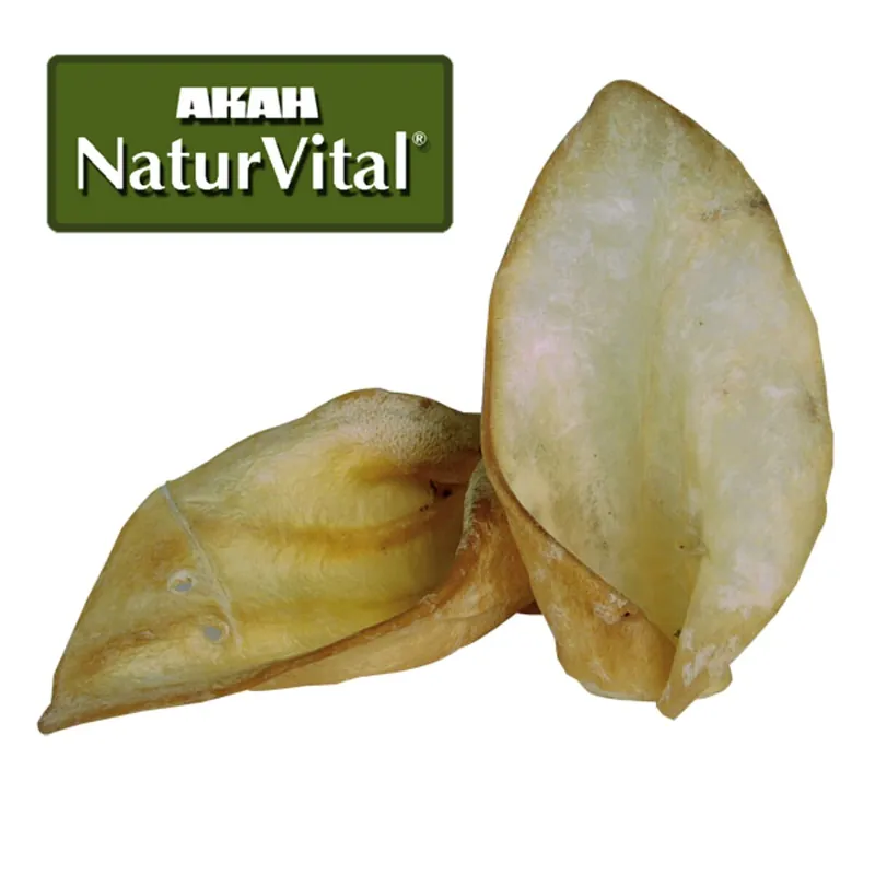 Solange Der Vorrat Reicht AKAH NaturVital getrocknete Rinderohren – 5 Stück
