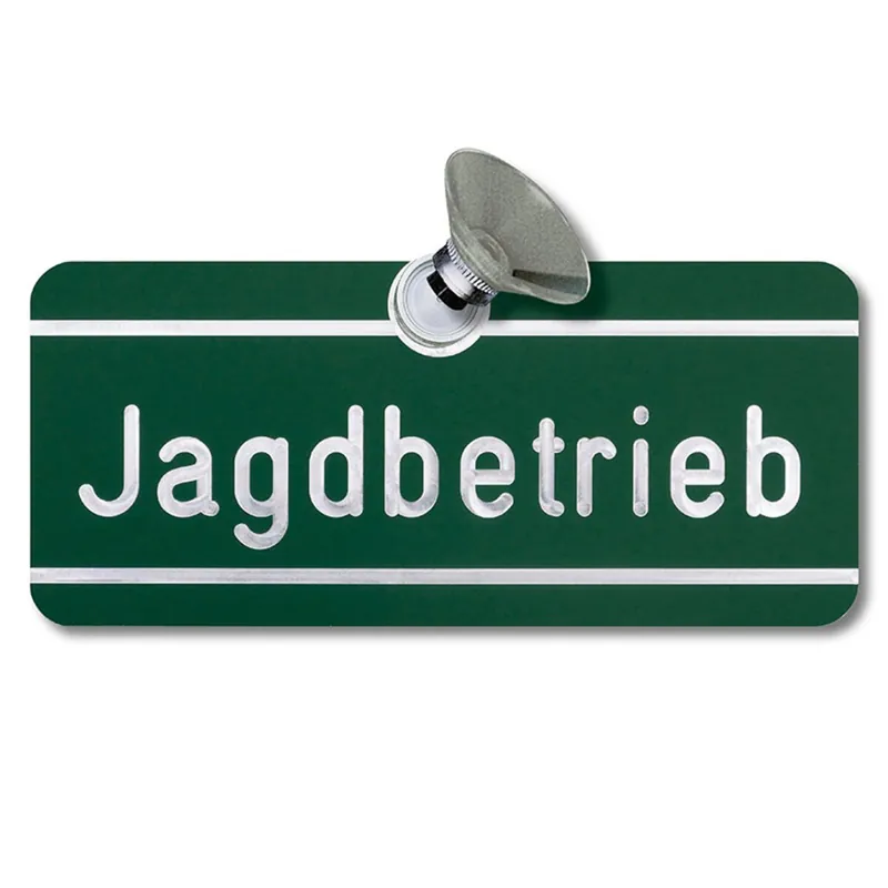 AKAH Autoschild Jagdbetrieb – blanko Sale