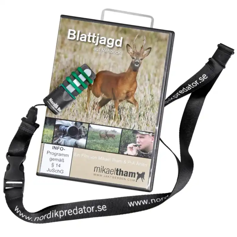 Neu Nordik Roe Rehblatter + Bockjagd DVD