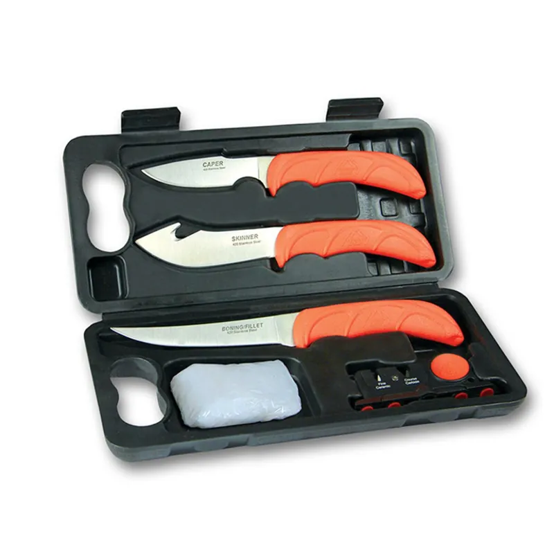 Neu Outdoor Edge Wild-Lite Zerwirkset im Hartschalenkoffer – 5-teilig