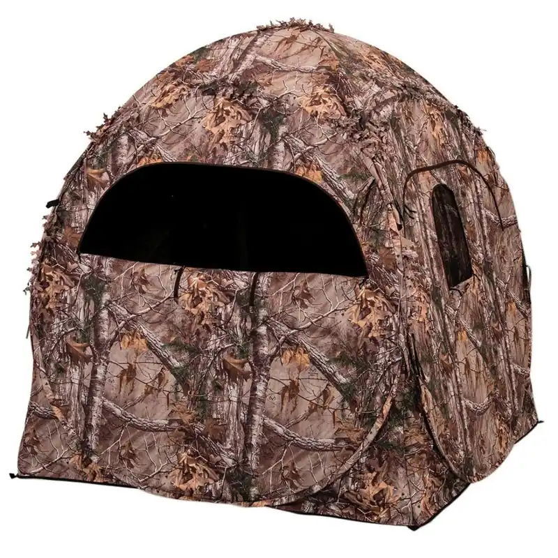 Kracherpreis Ameristep Doghouse Blind Tarnzelt im Realtree-Max-5-Muster – 152 × 168 cm