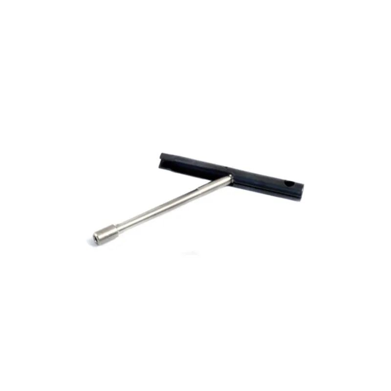 Niebling Stabgriff aus Edelstahl zur Reinigung des Patronenlagers mit M3-Innengewinde mit EFH (75 mm lang) Neue Kollektion
