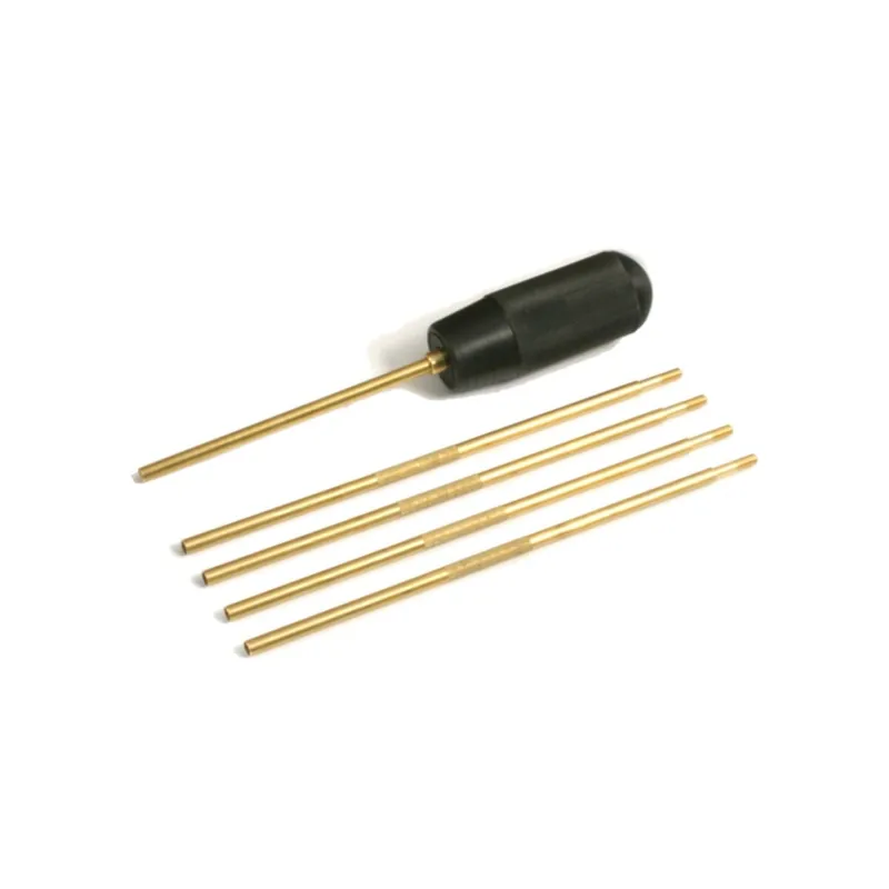 Direktkauf Niebling Mehrteiliger Putzstock aus Messing mit Kunststoffgriff 5-teilig mit M4-Innengewinde mit EFH (790 mm lang)