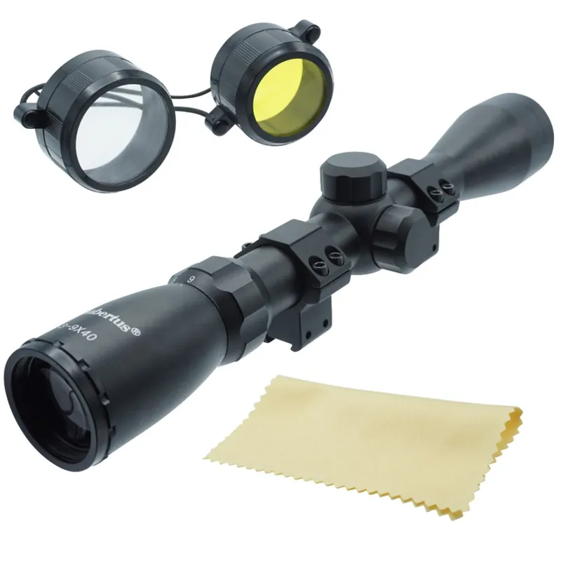 Super-Preis Hubertus Zielfernrohr 3–9 × 40 mit Absehen .30-30 und Aufschubmontage