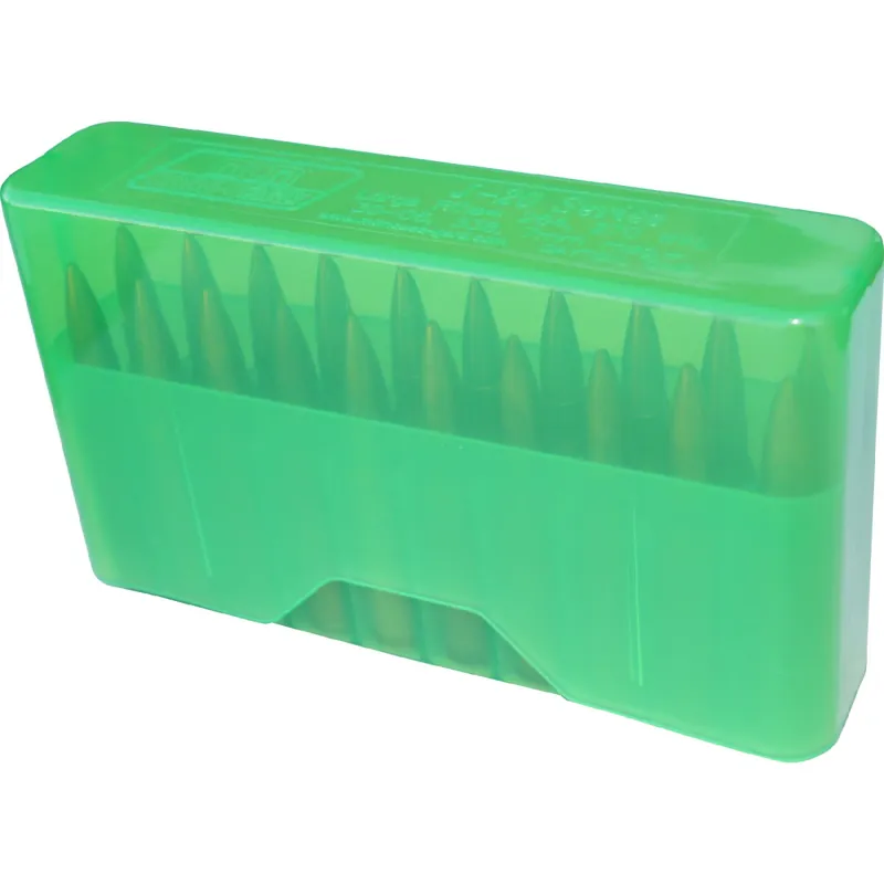 MTM Patronenbox J-20-L mit Stülpdeckel – 20 Patronen in 3 Farben Neue Ware