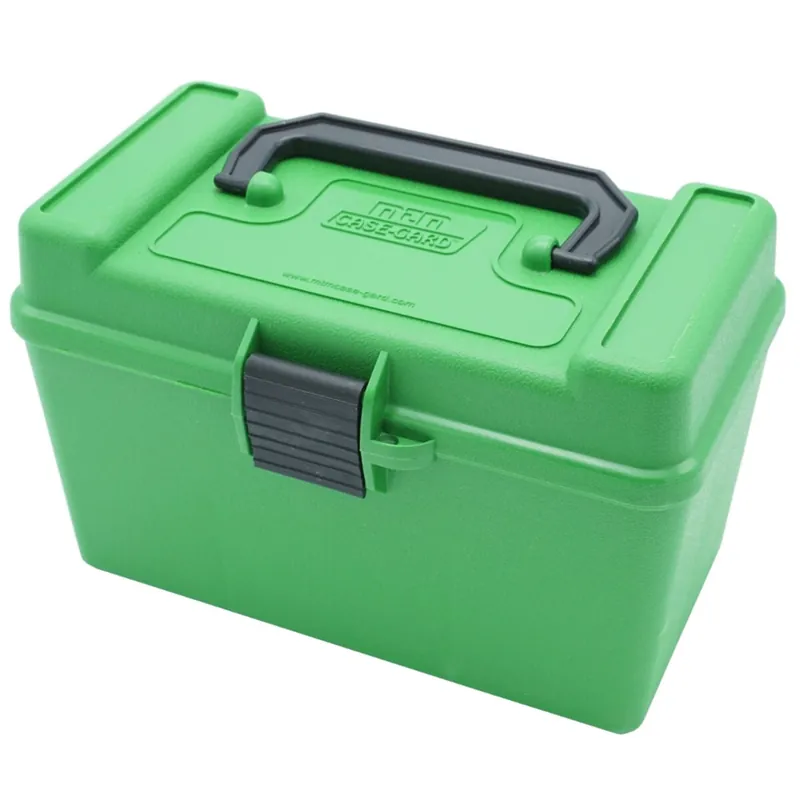 MTM Patronenbox H50-R-MAG mit Klappdeckel – 50 Patronen in 2 Farben Sale