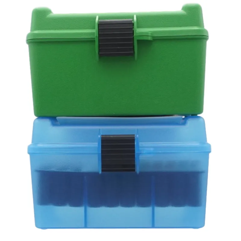 MTM Patronenbox H50-RL mit Klappdeckel – 50 Patronen in 2 Farben Schnäppchen