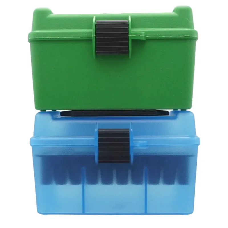 MTM Patronenbox H50-RS mit Klappdeckel – 50 Patronen in 2 Farben Neuheit