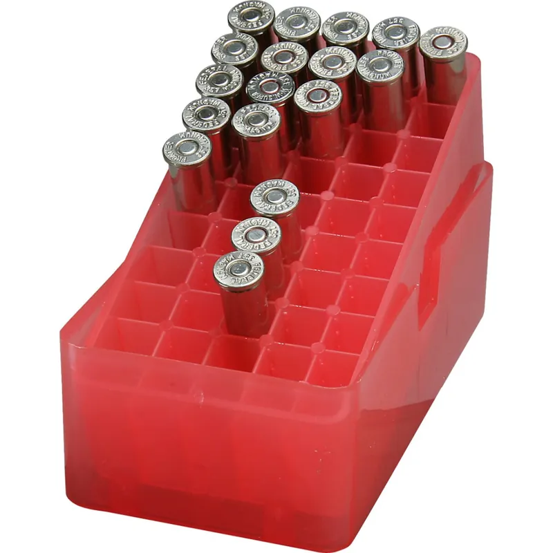 Direktkauf MTM Patronenbox E-50-38 mit Stülpdeckel – 50 Patronen in 2 Farben