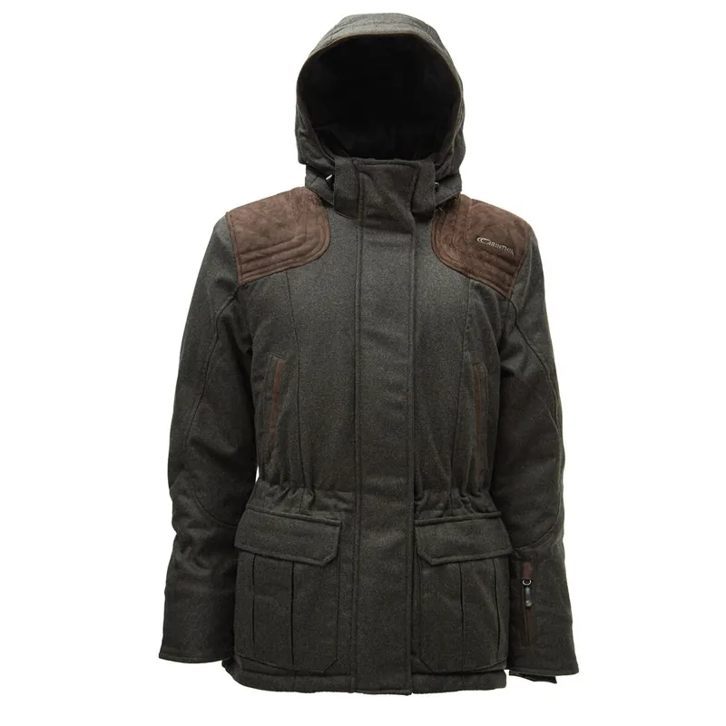 Saisonangebot CARINTHIA 2.0 G-LOFT Loden Parka Damen oliv-grün