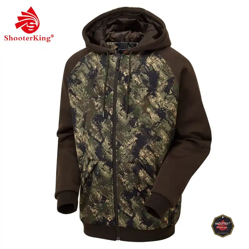ShooterKing HUNTFLEX Hoodie Forest Mist/braun Top-Seller