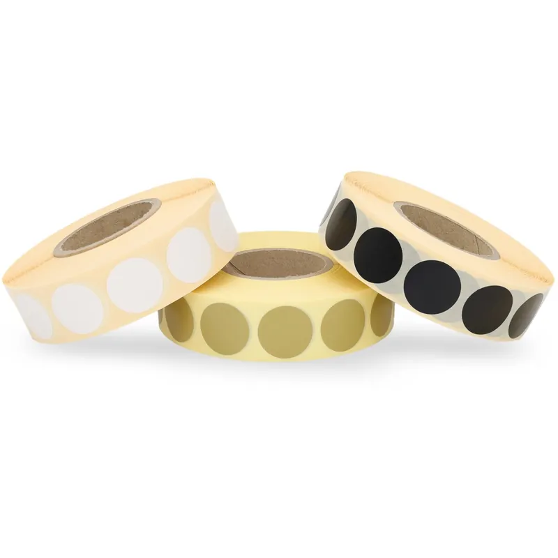 WPW Schusspflaster ⌀20 mm – 2.000 Stück – Schwarz, Beige oder Weiß Echt