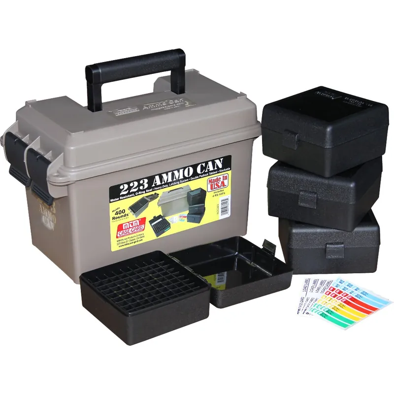 Direkt Vom Hersteller MTM Munitionsbox-Set ACC223 – 400 Patronen