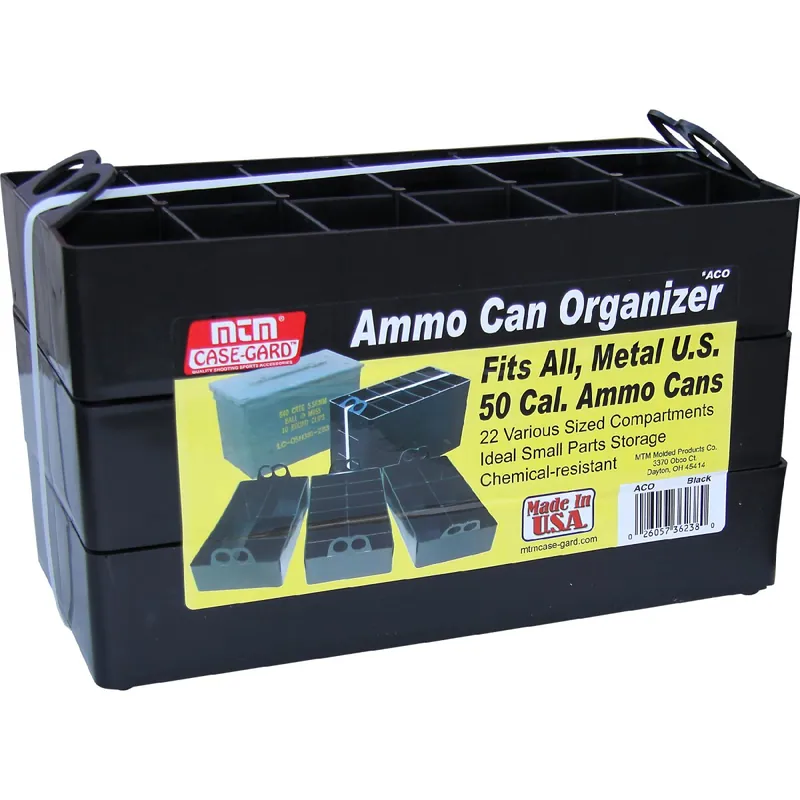 MTM Organizer für Munitionskisten AC50 – 3er-Pack Neue Kollektion