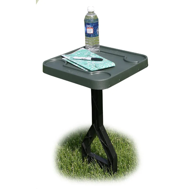 Kracherpreis MTM Outdoor-Tisch JM-1-11 mit vier Getränkehaltern – 34 × 34 × 61 cm