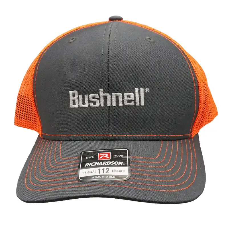 Aktuell Bushnell Basecap mit Netz Orange/ Grau