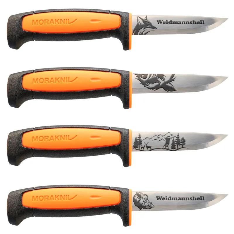 Neu Im Sortiment Morakniv Basic 511 Jagdmesser mit Gravur – verschiedene Motive