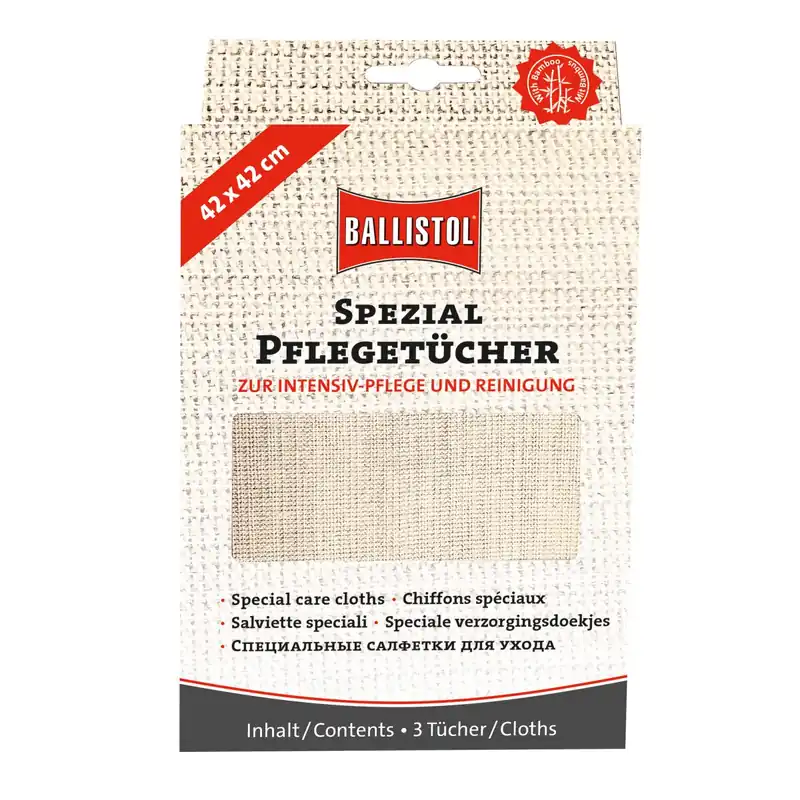 Beliebt BALLISTOL Spezial Pflegetücher - 3er-Pack
