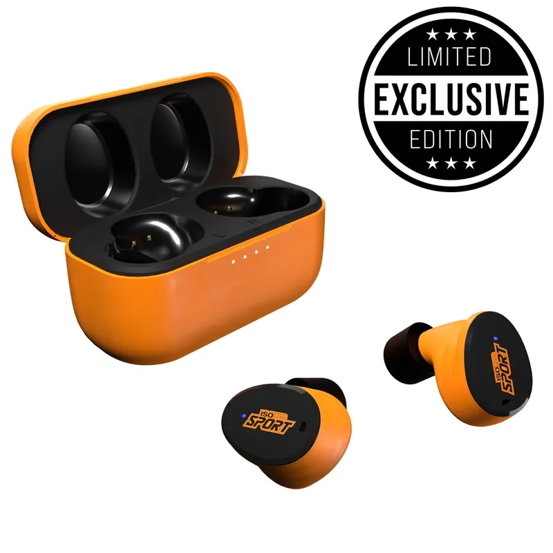 ISOtunes Sport Caliber aktiver Bluetooth-In-Ear-Gehörschutz – Orange Bestseller