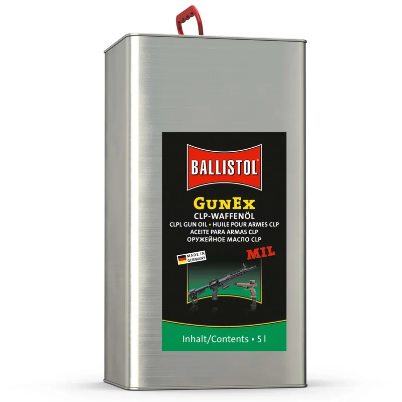 BALLISTOL Gunex MIL Waffenöl 5 Liter Ausverkauf