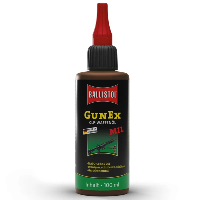 BALLISTOL Gunex MIL Waffenöl mit Dosierspitze 100 ml Beliebt