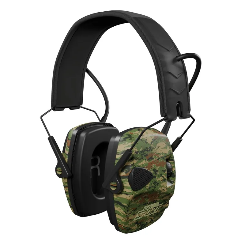 Markenware ISOtunes Sport Defy Slim Basic aktiver Kapselgehörschutz – Camouflage