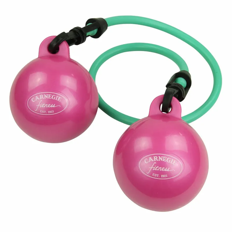 Top-Angebot Carnegie Iso 2x Toning Gewichts-Ball Fitnessband Fitness-Tube + DVD & Poster, Ganz-Körper-Workout