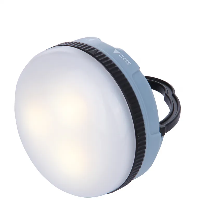 Neuheit 10T MCL 150 - kleine Camping-Lampe mit 150 Lumen 3 LEDs (5050 SMD) 71 g Taschenlampe blau