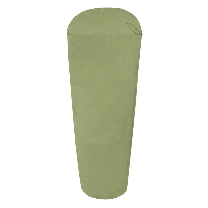 10T Schlafsack TC INLET MG Hüttenschlafsack 225x90 cm Mumienschlafsack Inlay Mischgewebe Grün Top-Seller