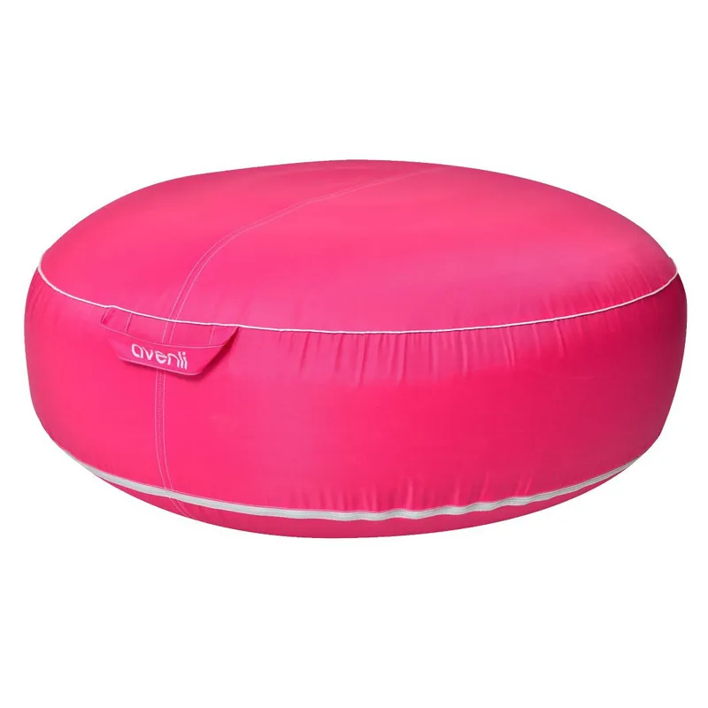Avenli Pouf I Sitzkissen 98x38cm Sitzsack aufblasbar gewebeverstärkter Bezug wasserfest Outdoor pink Markenprodukt