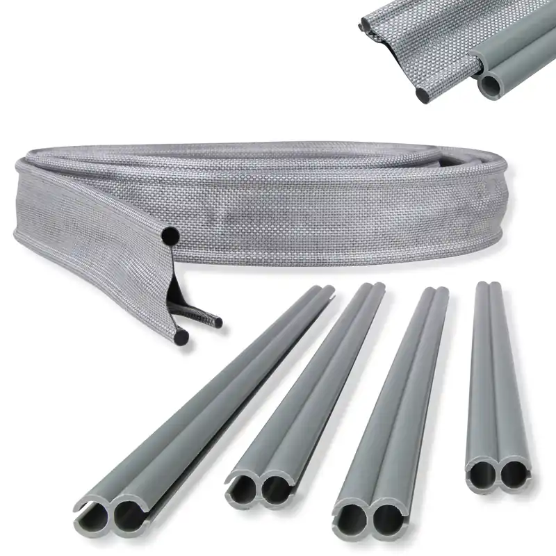 your GEAR Keder Drive Away Kit - Keder-Adapter Set, lösbare Verbindung, 7mm auf 4 & 6mm, 300 cm Knallerangebot