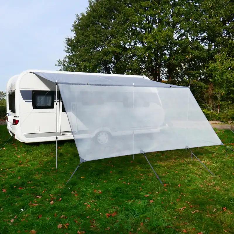 your GEAR Procida - Sonnenschutz Vorderwand 400x200 cm für Caravan Sonnensegel Sun Sail Markisenwand Super-Preis