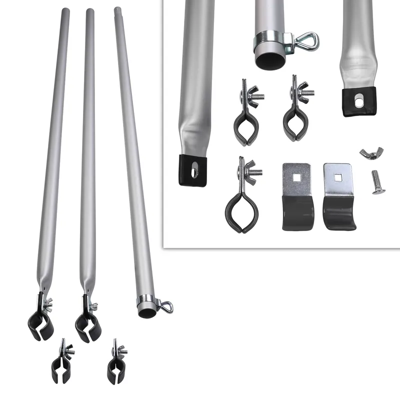 your GEAR Connection Pole - Dachauflagestange teleskopierbare Dachstange Aluminium Vorzeltgestänge Garantierte Lieferung
