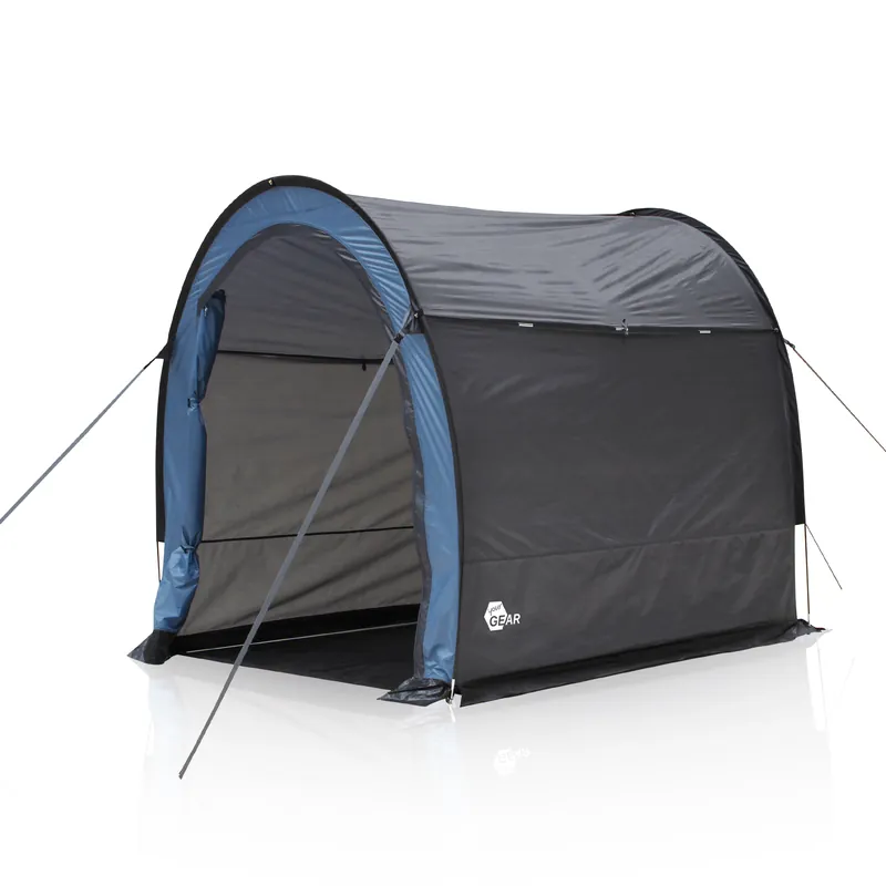 Must-Have your GEAR Zelt Vento - 200x180x180 cm Gerätezelt Fahrradzelt Universalzelt mit Boden UV 50+ 5000mm