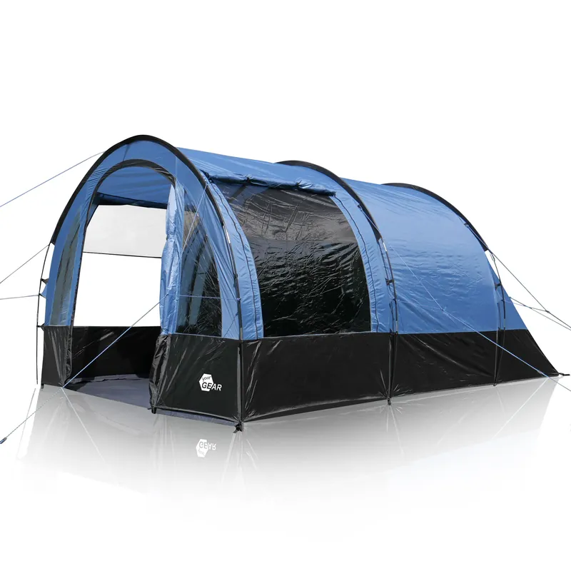 Top-Seller your GEAR Zelt Mistral - 4 Personen Tunnelzelt Familienzelt 410 x 250 x 190 cm, UV 50+, 3000 mm