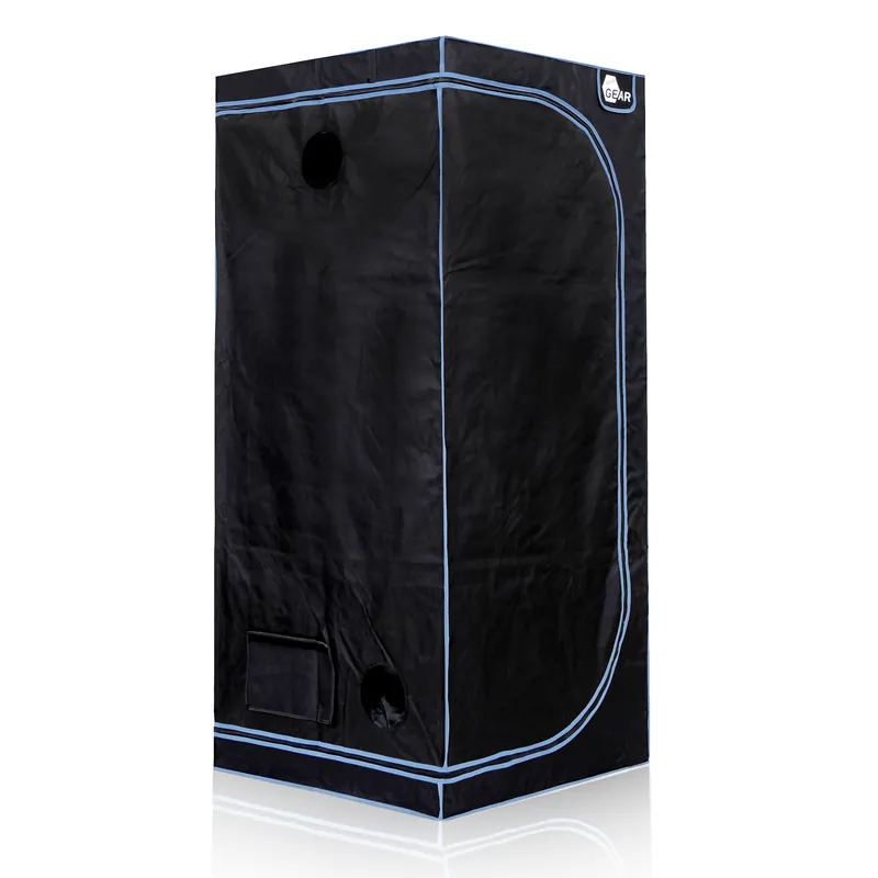 Finale Aktion yourGEAR Growzelt Plantsville - Grow Tent Indoor Zuchtzelt Gewächshaus Box 80x80x180 cm