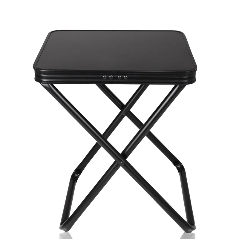 Neuheit yourGEAR Tavolino3D Hocker mit Tischplatte, Aluminium Klapphocker mit Quick Dry 3D Mesh Polsterung
