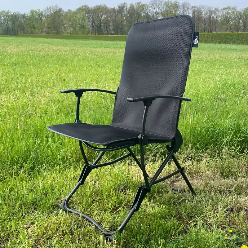 Bestpreis 2nd Chance - your GEAR Campingstuhl Carini - gepolsterter Klappstuhl - geeignet für VW T5 T6 T6.1 Heckklappe (Pal LJ)(71393)