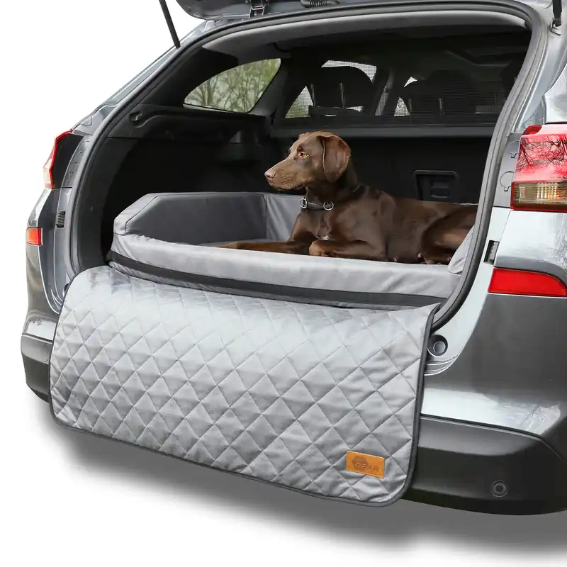 Neu Im Sortiment 2nd Chance - your GEAR Termoli 100 x 70 cm - Hundebett Auto Kofferraum mit Ladekantenschutz Hundekorb Hundematte (71365)