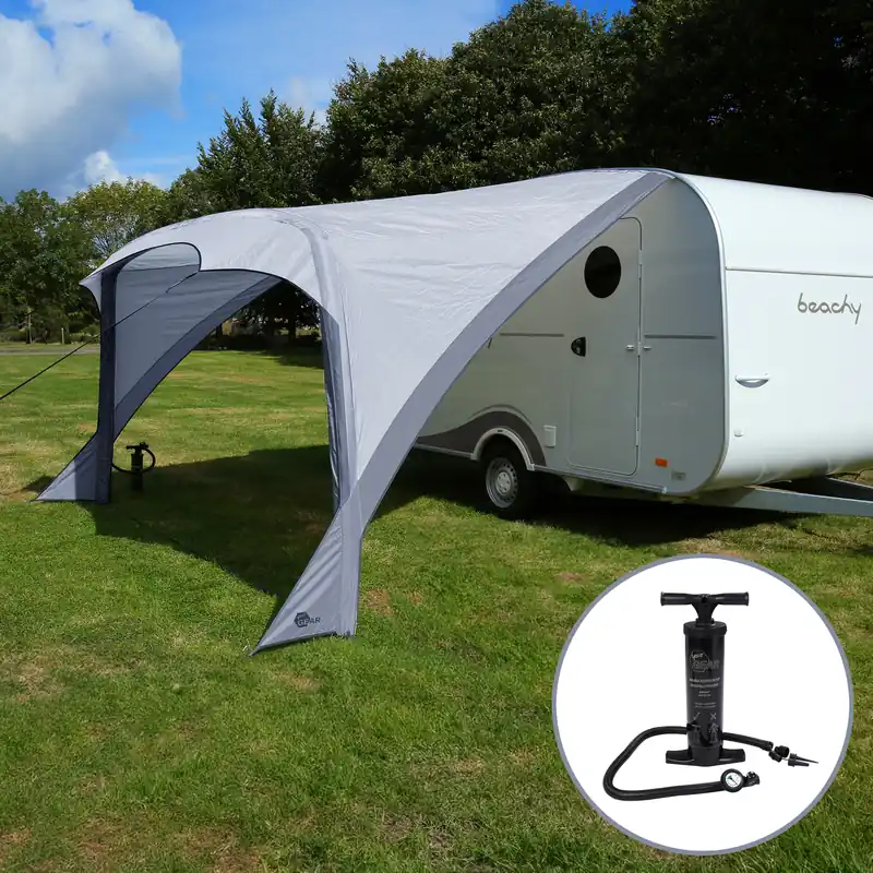 Markenware your GEAR Amalfi Air 420 - Caravan Sonnensegel, Wohnwagen Vorzelt, perfekt für Hobby Beachy Hobby