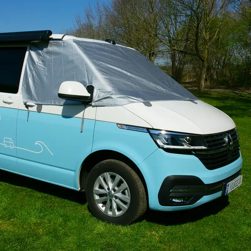 Markenprodukt your GEAR Sanremo – Sonnenschutzmatte VW T5 T6 T6.1 Seiten + Frontscheibe 100% blickdicht