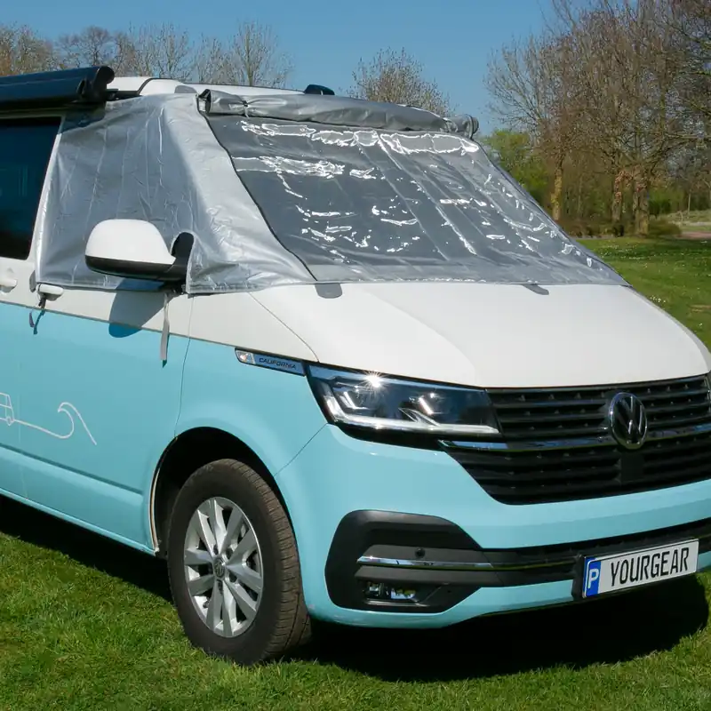 Solange Der Vorrat Reicht your GEAR Sanremo Plus - Sonnenschutzmatte VW T5/6/6.1, Thermocover, Sichtschutz