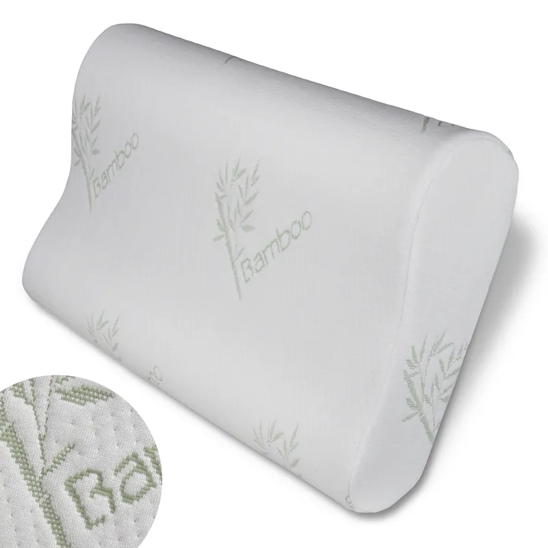 2nd Chance - your GEAR Bamboo Memory Foam Kissen Kopfkissen 60x35x11,5 cm Visco-Vollschaum & hypoallergen Bezug (71212) Begrenztes Angebot