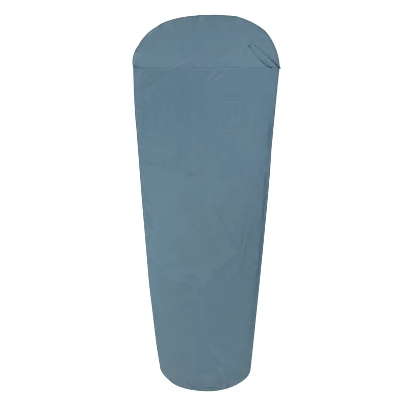 Echt 2nd Chance - 10T Schlafsack TC INLET MB Hüttenschlafsack 225x90 cm Mumienschlafsack Inlay Mischgewebe Blau (76580)