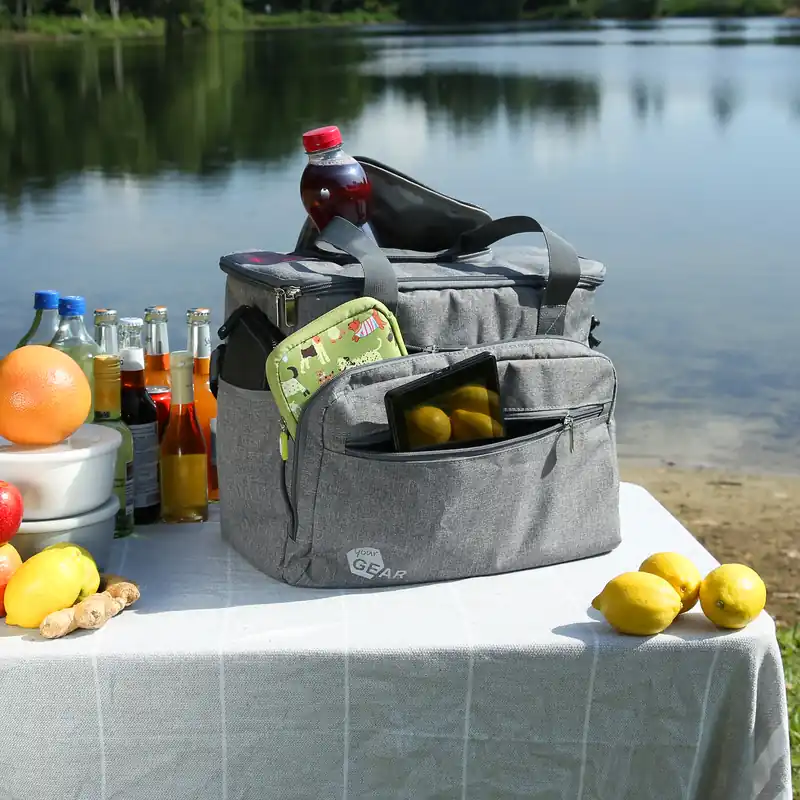 2nd Chance - your GEAR faltbare Kühltasche Cavoli - 30 Liter große Isoliertasche, Picknick-Tasche, Einkaufstasche (71309) Solange Der Vorrat Reicht