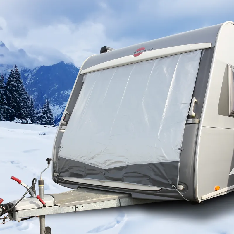 2nd Chance - your GEAR Caravan Bugschutzplane Thermo 240 x 200 cm - Wohnwagen Schutzplane für Front und Heck (71436) Bestseller